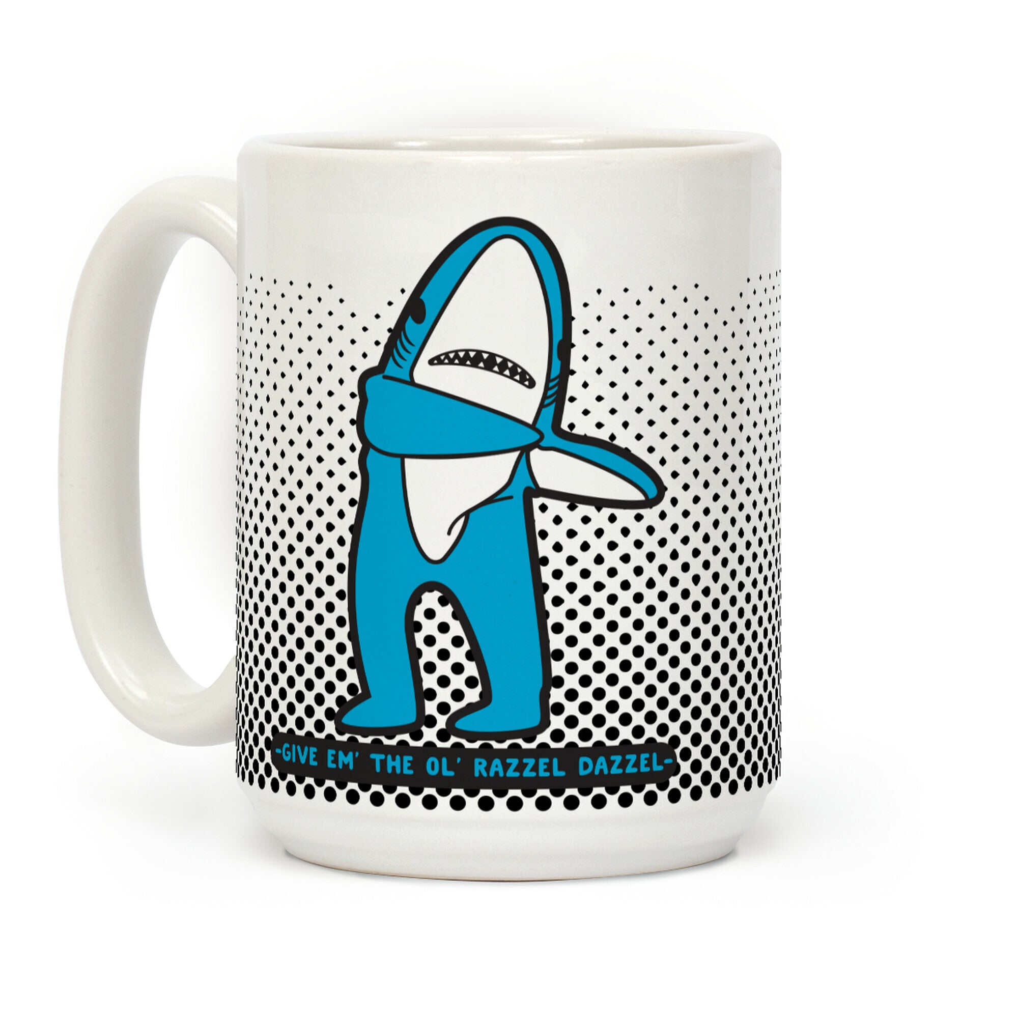 Left Shark Razzle Dazzle Coffee Mug